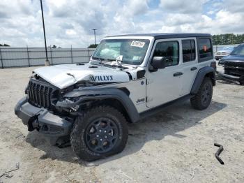  Salvage Jeep Wrangler