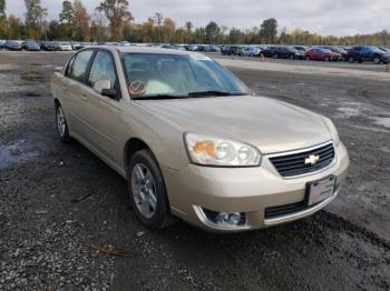  Salvage Chevrolet Malibu