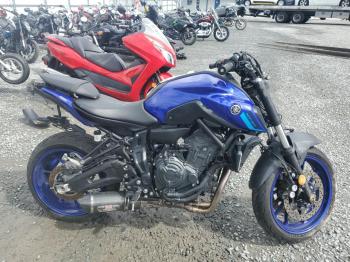  Salvage Yamaha Mt07