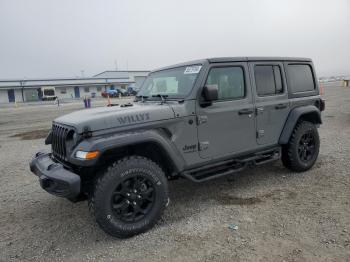  Salvage Jeep Wrangler