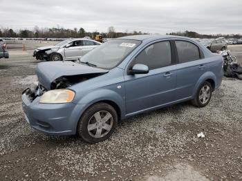  Salvage Chevrolet Aveo