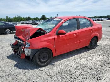  Salvage Chevrolet Aveo