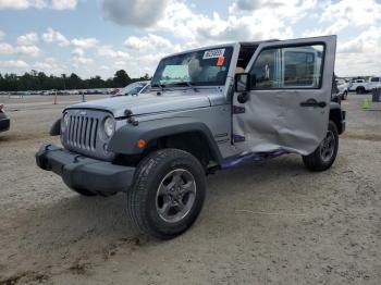  Salvage Jeep Wrangler