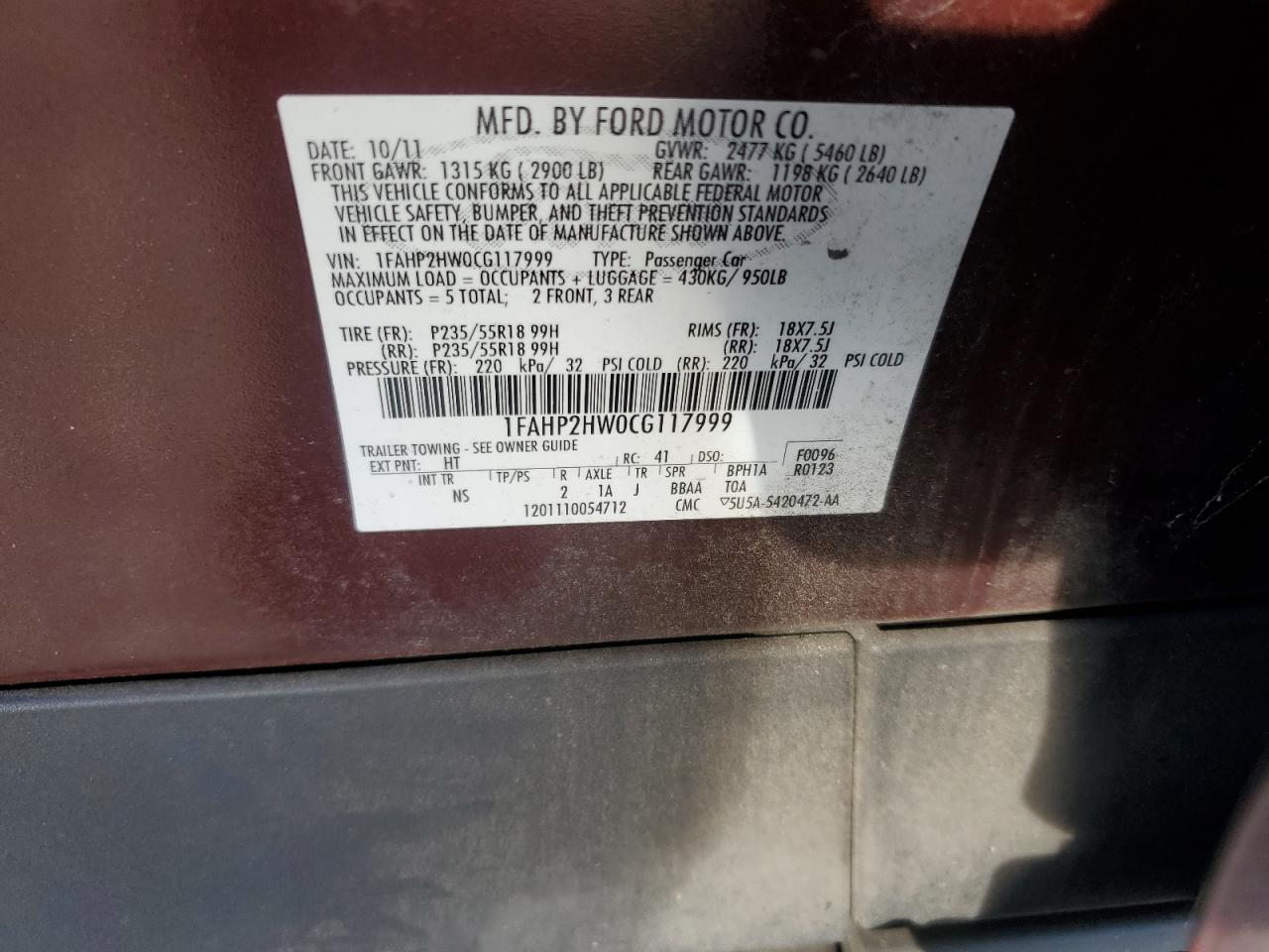 Ford Taurus Sel Image 5