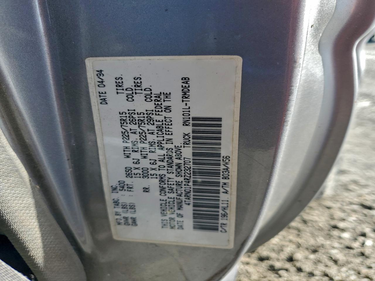 Toyota Pickup 1/2 Ton Short Wheelbase Dx Image 7