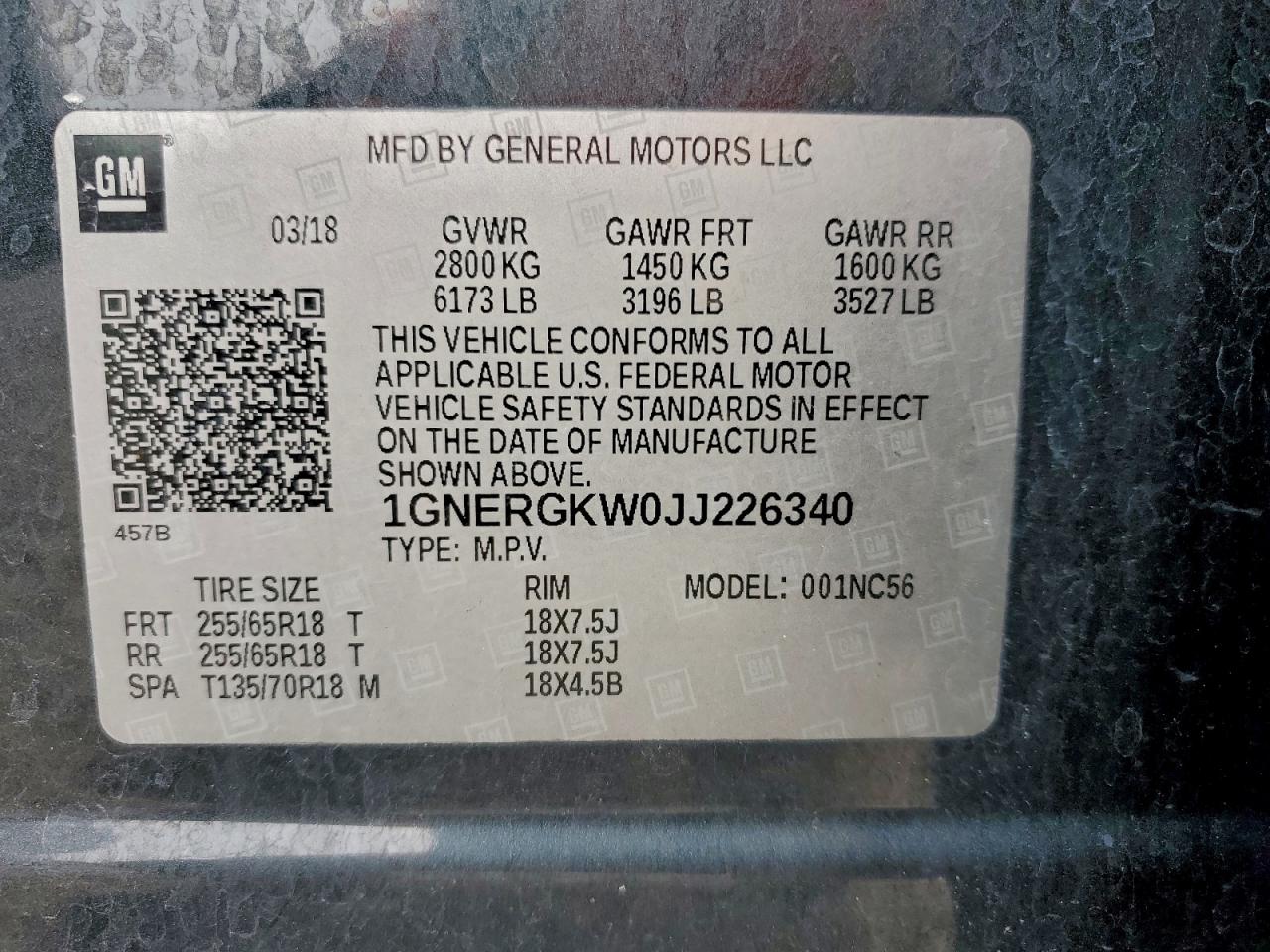 Chevrolet Traverse Lt Image 13