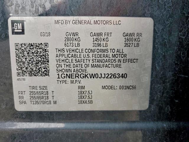 Chevrolet Traverse Lt Image 13