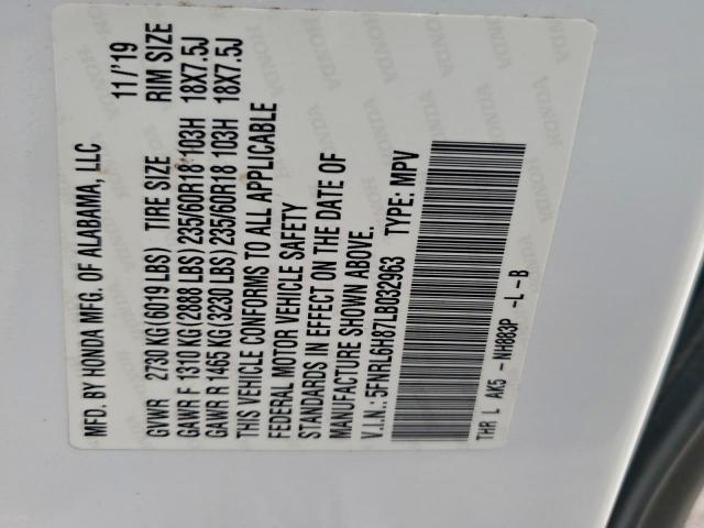 Honda Odyssey Touring Image 10