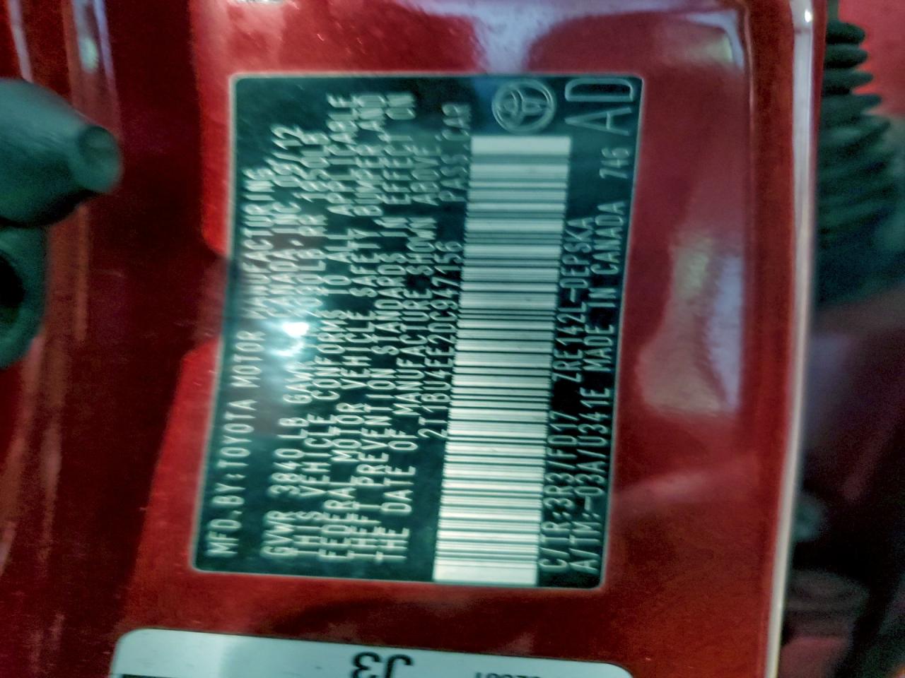 Toyota Corolla Base Image 10