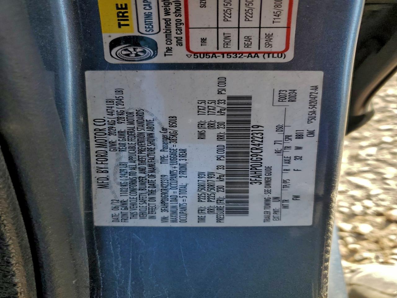 Ford Fusion Sel Image 6