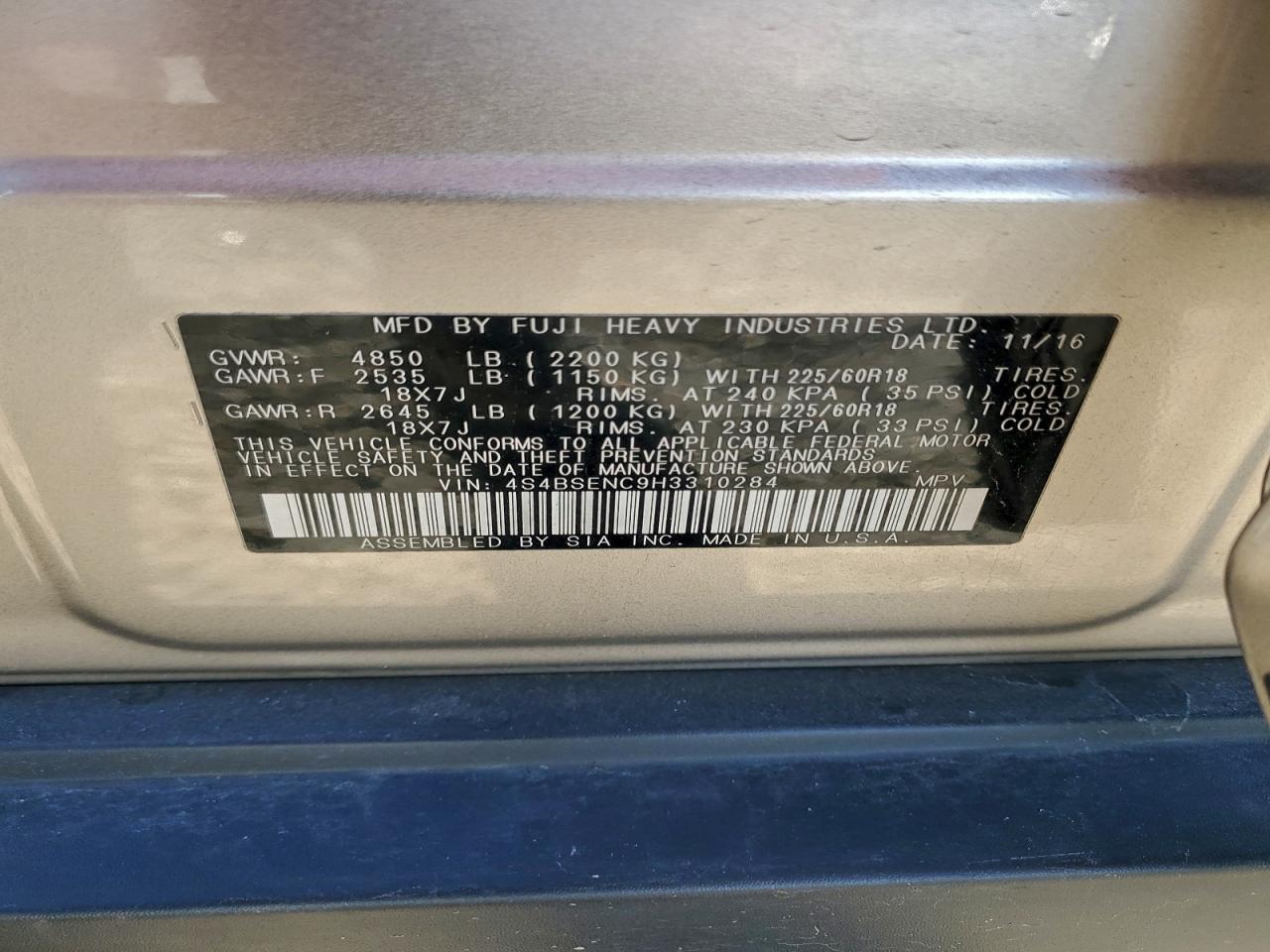 Subaru Outback 3.6r Limited Image 6