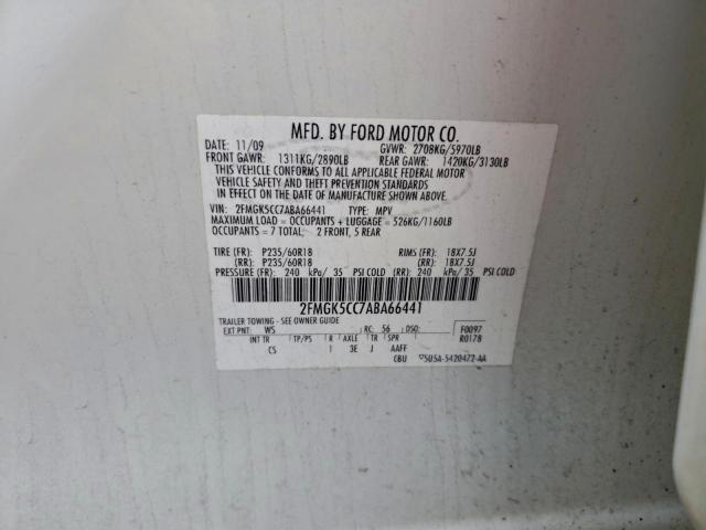 Ford Flex Sel Image 10