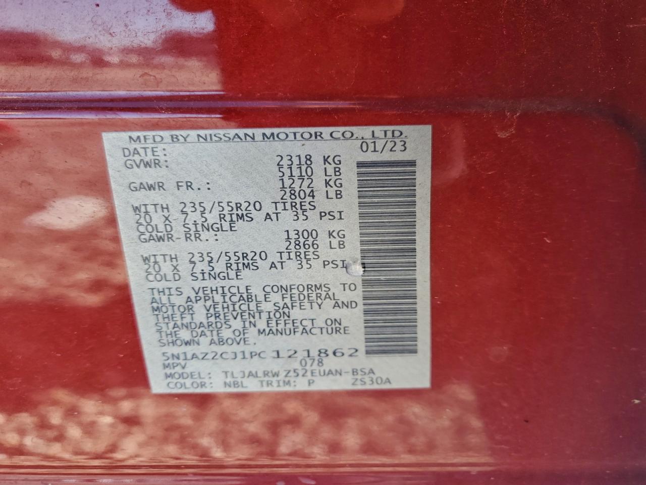 Nissan Murano Sl Image 12