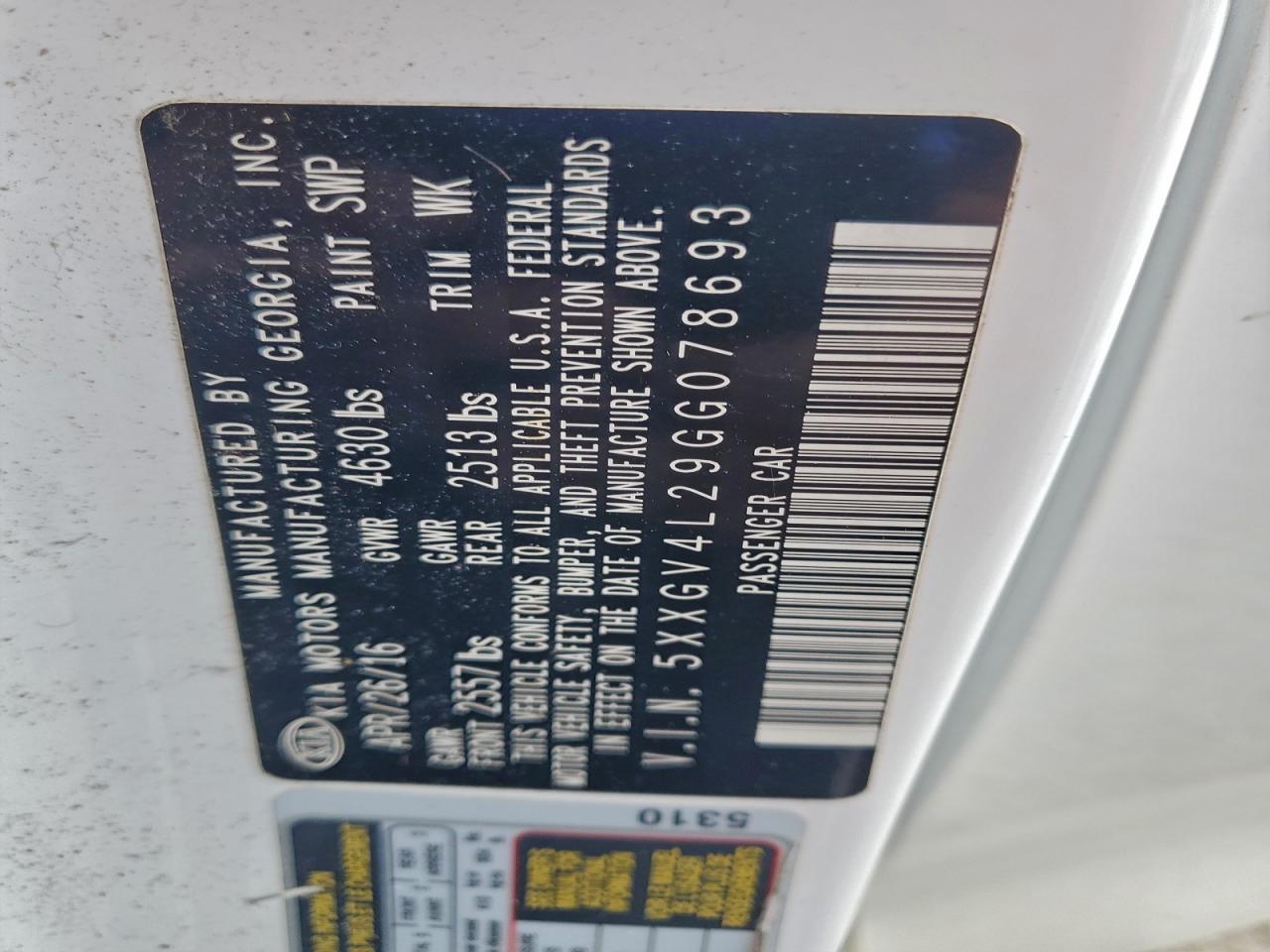 Kia Optima Sxl Image 13