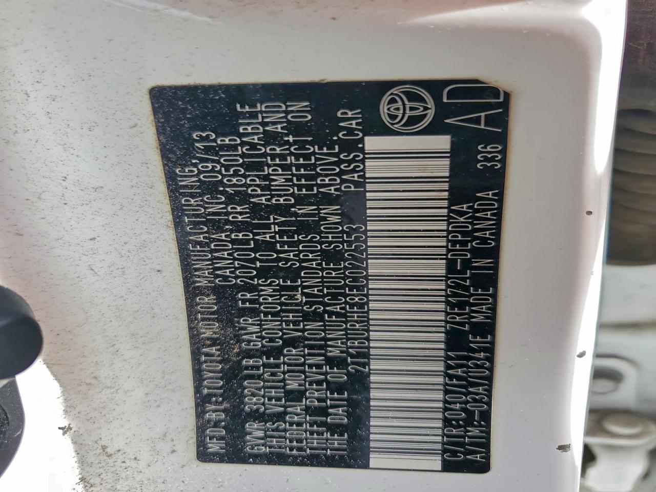 Toyota Corolla L Image 10