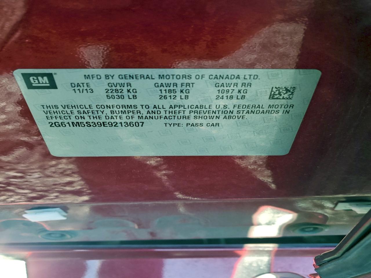 Cadillac XTS Luxury Collection Image 13