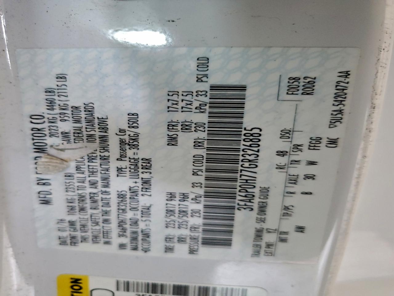 Ford Fusion Se Image 9