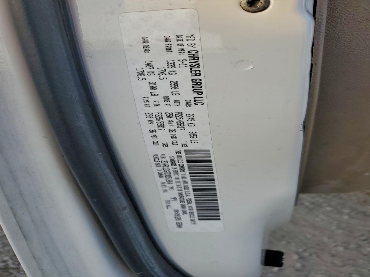 Chrysler Minivan Touring L Image 13